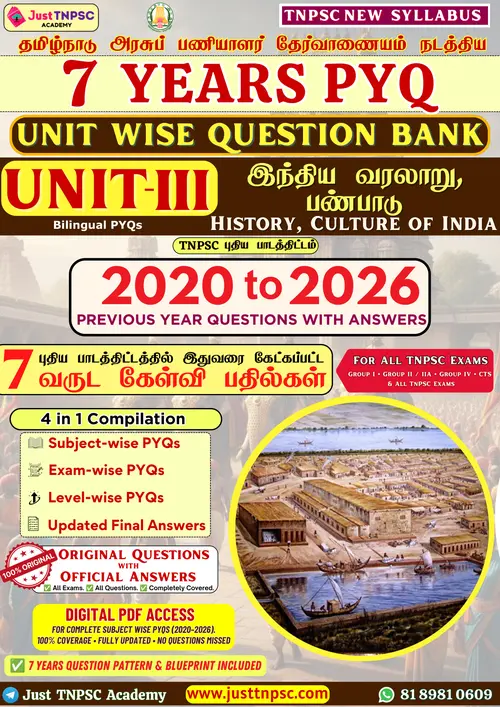 History & Culture of India PYQ Cover — 631 Questions