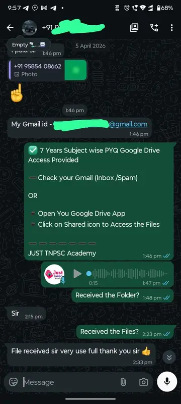 WhatsApp Review Candidate Feedback 11